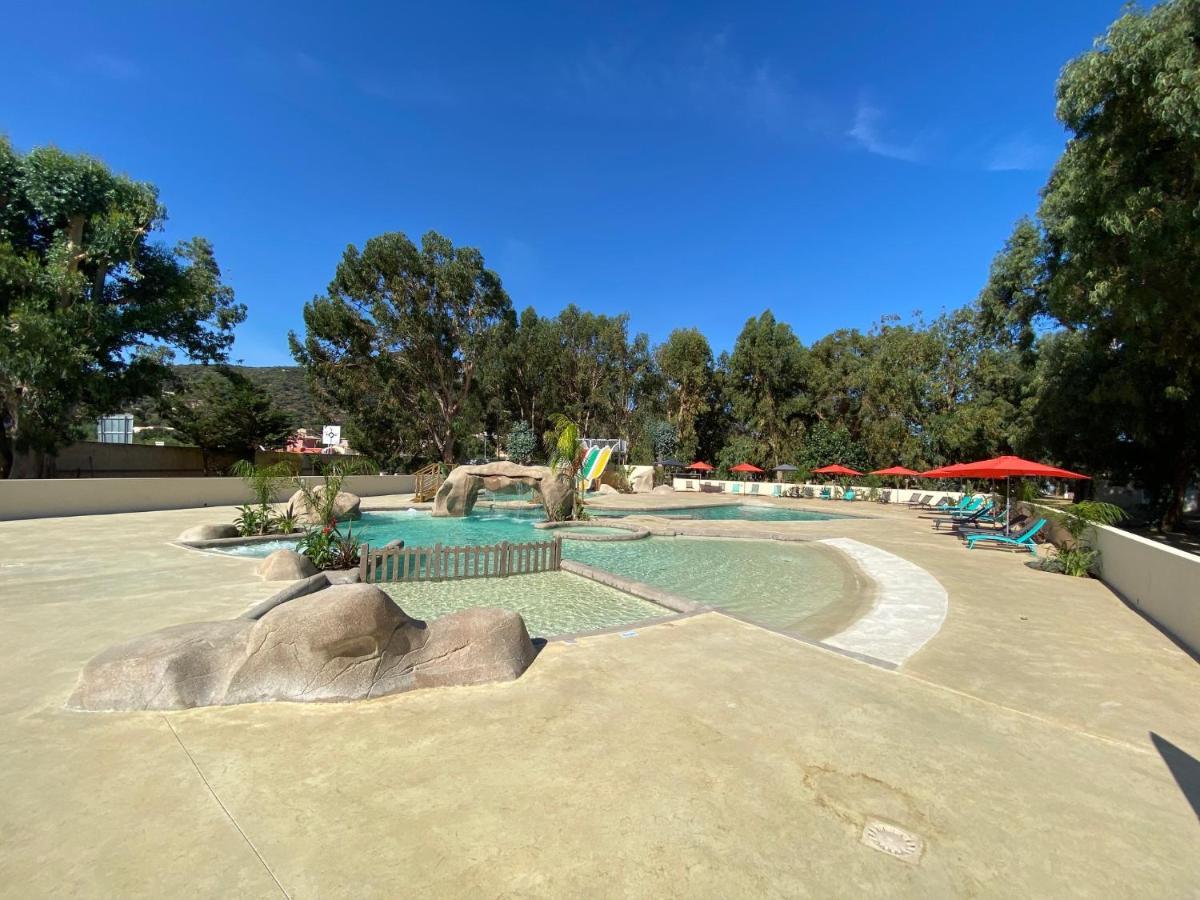 Le Camping De La Plage Aregno Екстериор снимка